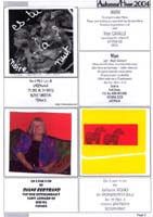 page 3 : Lauranne, Diane Bertrand, Liliana Rusu,  Wipe, Maria. Projets d'art postal.