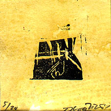 Bernard Zilling, 8 x 8cm, 2001