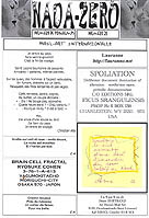 Nada Zéro : page 1. Diane Bertrand, Christian Alle, Projet de Ryosuke Cohen