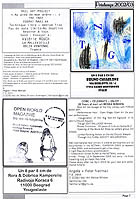 Nada Zéro : page 7.  Bruno Chiarlone, Rora et Dobrica kamperelic,  Angela et peter Netmail, projet