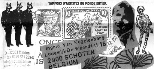 Tampons d'artistes du monde entier...